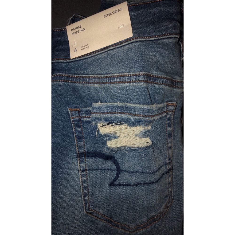 American Eagle Super Stretch Jeggings (Size 4)